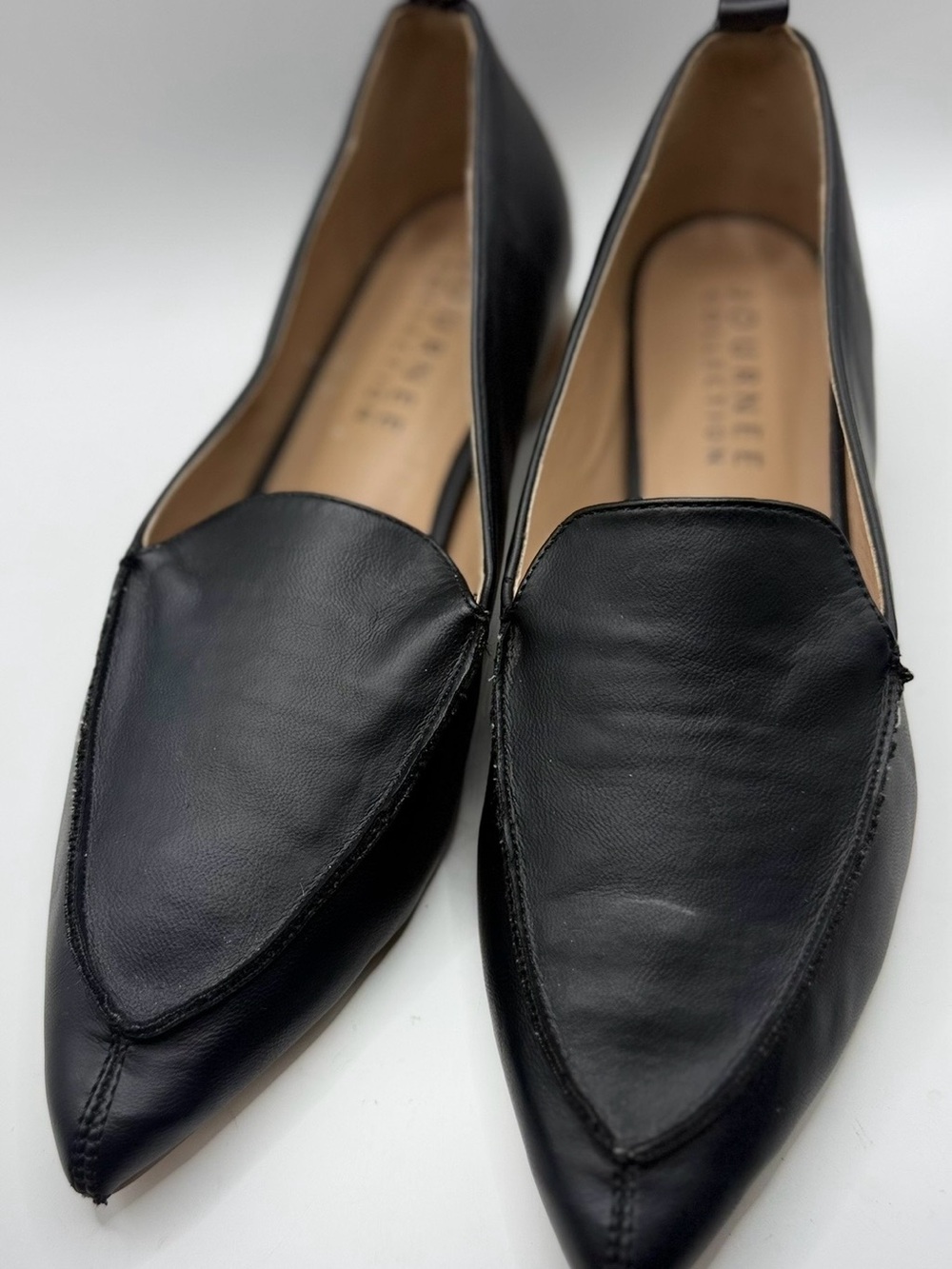 Journee Collection “Maggs” Pointed Toe Loafer Flats